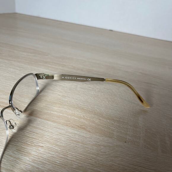Gucci GG2770/Strass GSD Eyeglasses Silver Gold Metal Frames Only READ 51-19-135 - Picture 6 of 10